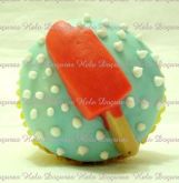 CUPCAKE PICOLÉ -  (50 UNID).